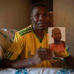 31 March 2019: Shumani Ndonyane, whose brother Isaac was killed on the outskirts of Thohoyandou.