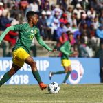 14 September 2018: Bambanani Mbane of Banyana and Bloemfontein Celtic during the Cosafa Championship between South Africa and Botswana in PE. Mbane is one of the players who'll benefit from the women's league. (Photograph by Michael Sheehan/Gallo Images)