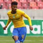 26 January 2019: Rivaldo Coetzee of Mamelodi Sundowns during the Last 32 match of the Nedbank Cup against Chippa United at Nelson Mandela Bay Stadium in Port Elizabeth. (Photograph by Michael Sheehan/Gallo Images)