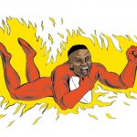 The Lions may be representing Spider-Man in Super Rugby 2019, but Wandisile Simelane is a lot like the Human Torch from the Fantastic Four. He’s not a big-name superhero, but has devastating talent. (Illustration by Carlos Amato)