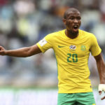 25 March 2017: Kamohelo Mokotjo during an international friendly game between South Africa and Guinea-Bissau at Moses Mabhida Stadium in Durban. (Photograph by Anesh Debiky/Gallo Images)