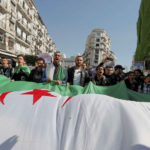 12 March 2019: Protestors demand immediate political change in Algiers, Algeria (Photograph by Reuters/Zohra Bensemra)