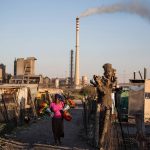 31 August 2016. People make their lives in harsh conditions in Nkaneng, adjacent to the Lonmin Platinum Mine and the "Koppie" where 34 miners were massacred by police.