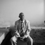 Estefanos Worku Abeto in his Yeoville flat, which he shares with a few fellow Ethiopians.