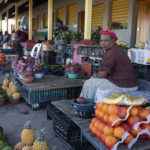 13 November 2018: Market manager Zanele Khanyile, 51, started working in the market in 1989 and says “what is nice here is that we know that our children will never go to bed hungry. The downside is that the money is not as good as it used to be”.