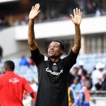 Thamsanqa Gabuza after missing a golden opportunity during the Premiership match between Orlando Pirates and AmaZulu FC at Orlando Stadium on December 09, 2017 in Johannesburg.(Photo by Lefty Shivambu/Gallo)