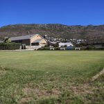 2 April 2019: A view of the bowling green at the Fish Hoek Bowling Club near Cape Town.