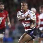 4 August 2018: Elton Jantjies of the Lions during their Super Rugby Final match against the Crusaders at AMI Stadium in Christchurch, New Zealand. (Photograph by Phil Walter/Getty Images)