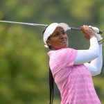 17 February 2019: Nobuhle Dlamini in action on the third day of the annual Dimension Data Ladies Pro-Am at Fancourt’s Outeniqua golf course in George. (Photograph by Thinus Maritz/Sunshine Tour/Gallo Images)