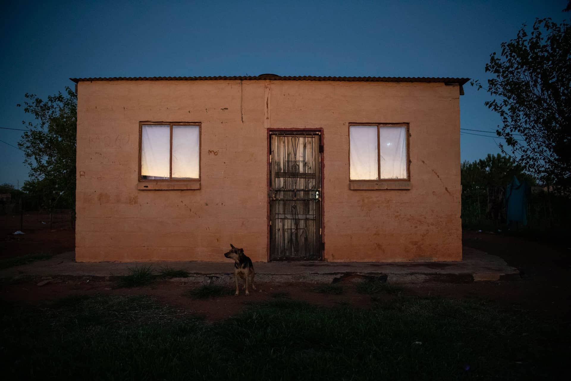 25 April 2019: An RDP house in Platfontein, 15km outside of Kimberley in the Northern Cape.