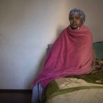 31 May 2019: Ethiopian refugee Alem Bazabe Ereselo at her home in the Johannesburg suburb of Yeoville. Diagnosed with kidney failure, Ereselo requires dialysis three times a week.