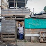 14 June 2019: Residents of the shack settlement in Queen Street, near the Mpolweni taxi rank in Pietermaritzburg.