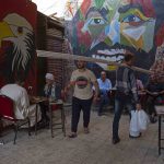 15 June 2019: A mural of Mohamed Salah at Khan El Khalili market in Cairo, Egypt. (Photograph by Visionhaus/Getty Images)