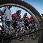 27 June 2019: Cycling to and from work is a common choice made by many workers from Diepsloot who say that they save about R1 500 per month on transport costs.