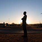 24 July 2019: An asylum seeker from the Democratic Republic of the Congo waiting for the Musina home affairs department to process his application. He asked not to be identified for fear it could affect his application.