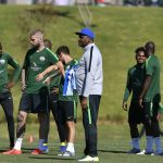 5 June 2019: Molefi Ntseki at a training session with the men’s national team at Steyn City School in Johannesburg, South Africa. (Photograph by Lefty Shivambu/Gallo Images)