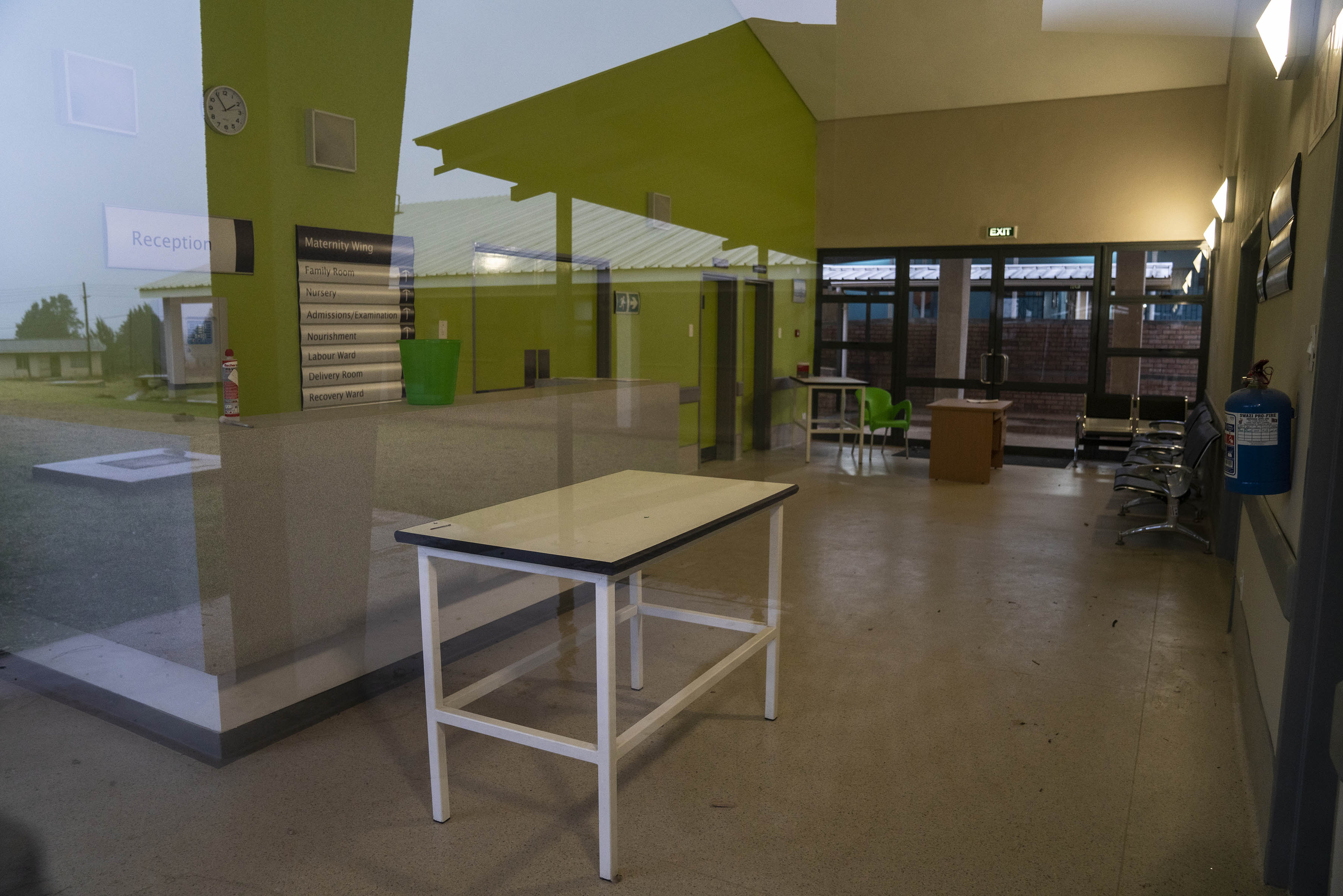 9 August 2019: The maternity ward built at the Nhlangano Health Centre in 2016 has yet to open as there are no staff to run it. 
