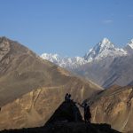 28 July 2019: Sunset in the Karimabad Region in the strategically vital province of Gilgit-Baltistan, Pakistan. It is here that the future of the Indian subcontinent is being contested. (Photograph by Behlul Cetinkaya/Anadolu Agency via Getty Images)