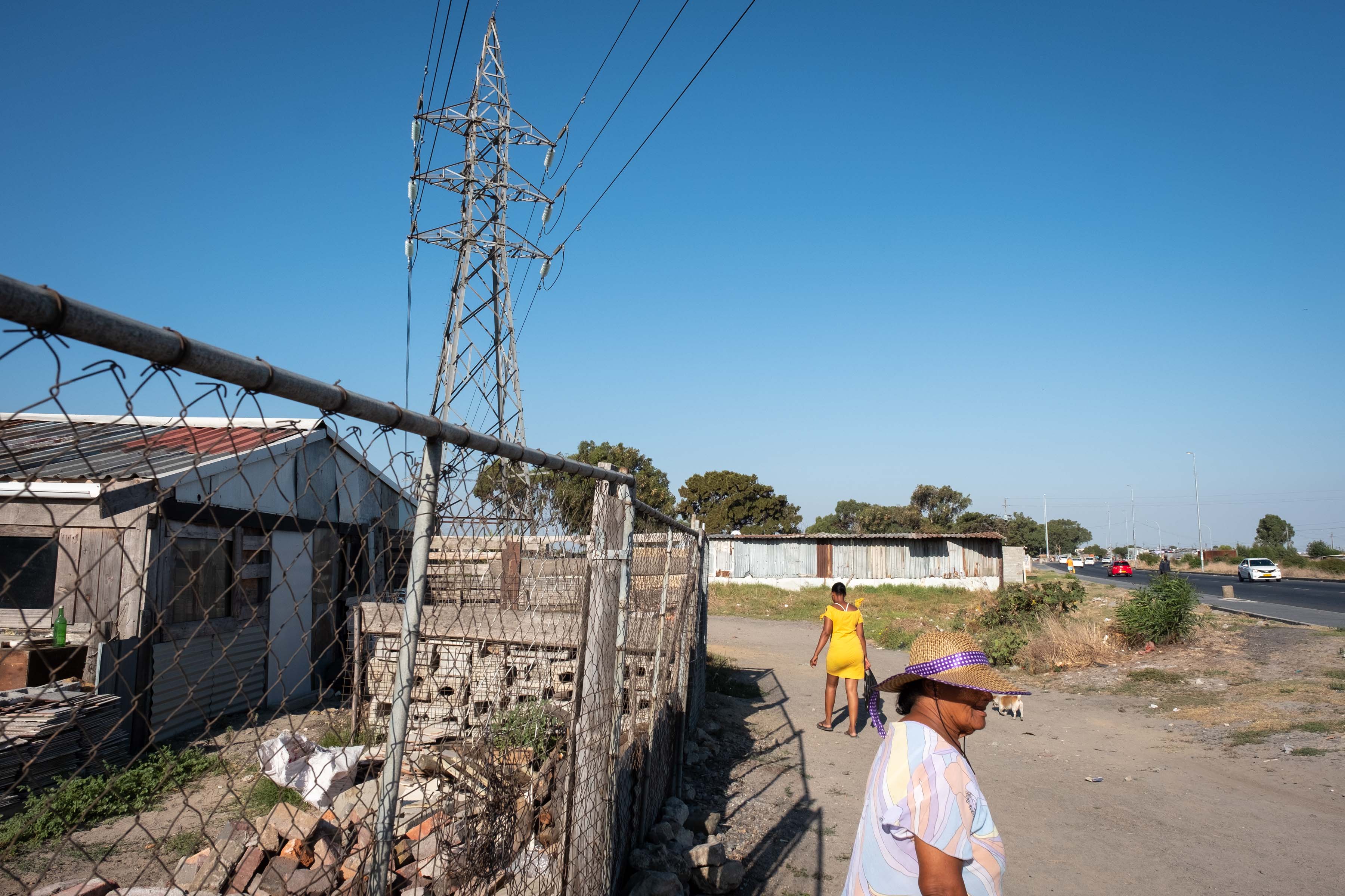 23 February 2019: The Klipfontein Mission Station was split in two by the construction of Govan Mbeki Road, formerly Lansdowne Road.