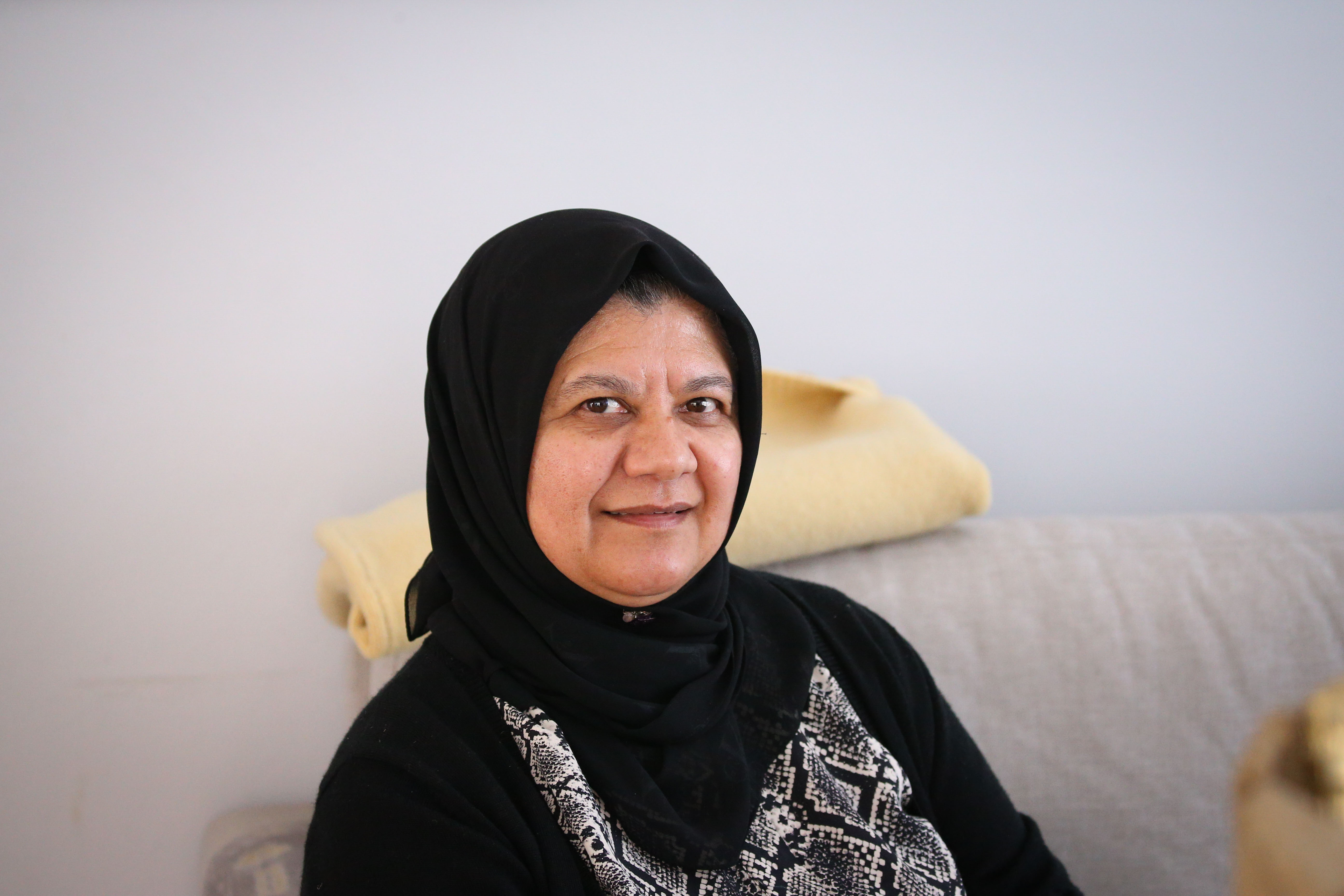 12 September 2019: Fatima Haron-Masoet, Imam Haron’s daughter, at the family home in Athlone, Cape Town.