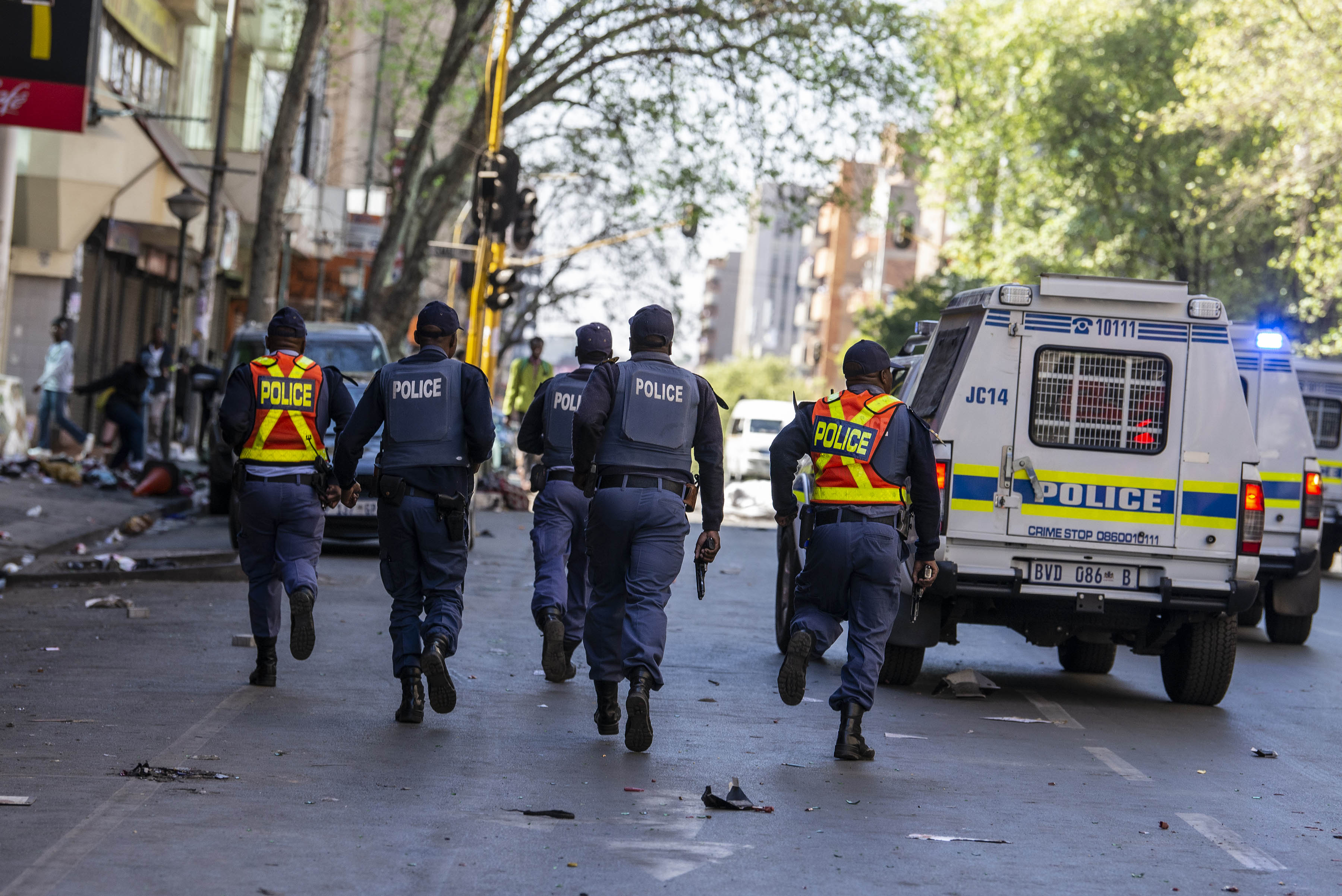 2 September 2019: The police were vastly outnumbered and ill-prepared for the mob of people who ran riot through Joburg’s central business district. 