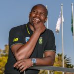 15 August 2019: Interim Proteas coach Enoch Nkwe at Cricket South Africa’s head office in Johannesburg, South Africa. (Photograph by Christiaan Kotze/Gallo Images)