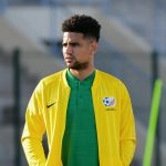 30 May 2019: Keagan Dolly during a Bafana Bafana media open day and coaching clinic at the Sugar Ray Xulu Stadium in Durban, KwaZulu-Natal. (Photograph by Darren Stewart/Gallo Images)