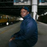 2 October 2019: Edmond Patrick Ndlovu on a platform at the Doornfontein train station. One of his close friends was hit in the head here by an unknown object, leaving him fighting for his life for three months before he died.