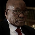 20 September 2016: Jacob Zuma pictured three years ago. On 11 October 2019, the Pietermaritzburg high court was unanimous in its decision to deny Zuma a permanent stay of prosecution. (Photograph by Peter Foley – Pool/Getty Images)