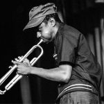 1964: Rare new photos of jazz band the Blue Notes show Mongezi Feza on trumpet at a concert in Pietermaritzburg, South Africa.