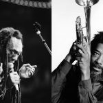 4 August 1990: Zimbabwean musician Thomas Mapfumo (left) at the Africa Festival in Delft, the Netherlands. (Photograph by Frans Schellekens/Redferns) 2001: United States-based jazz composer and trumpeter Ishmael Wadada Leo Smith (right). (Photograph by Jack Mitchell/Getty Images)