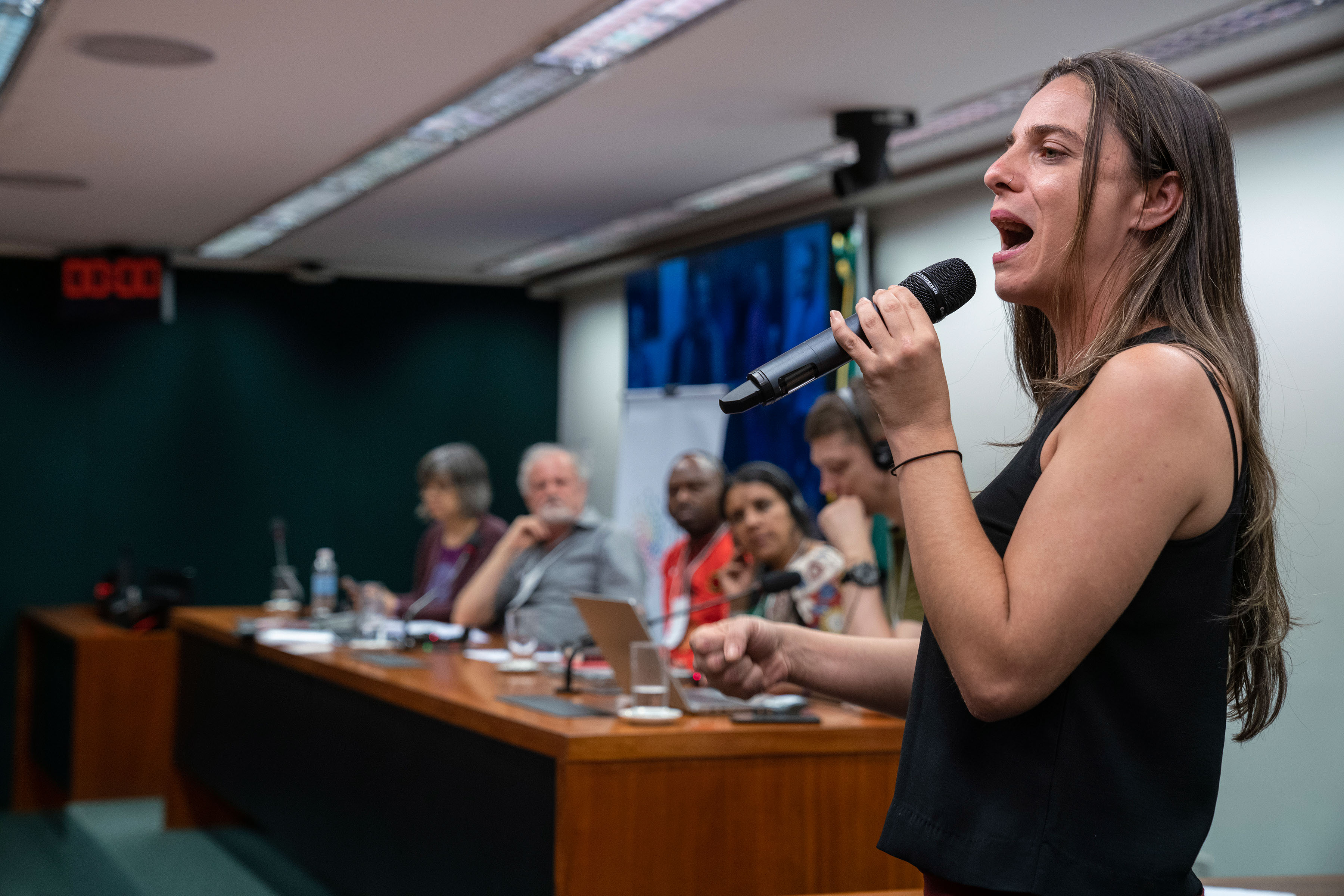 12 November 2019: Brazilian politician Fernanda Melchionna said a military coup was taking place in Bolivia with the possible help of foreign powers, including Brazil, and that the economic elite in Bolivia were leading it.