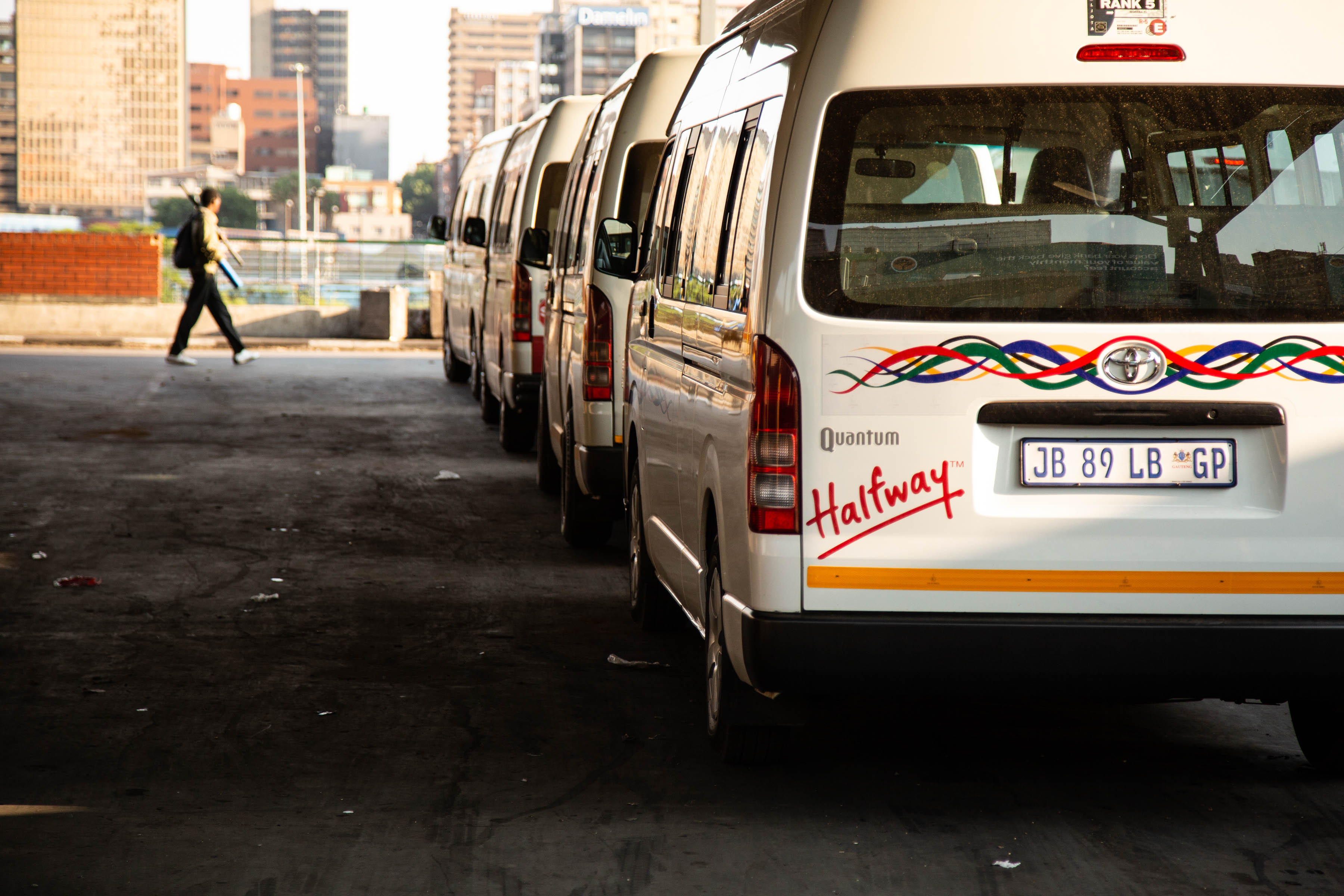 24 October 2019: Some taxi drivers work seven days a week to earn a liveable wage. (Photograph by Noncedo Gxekwa)