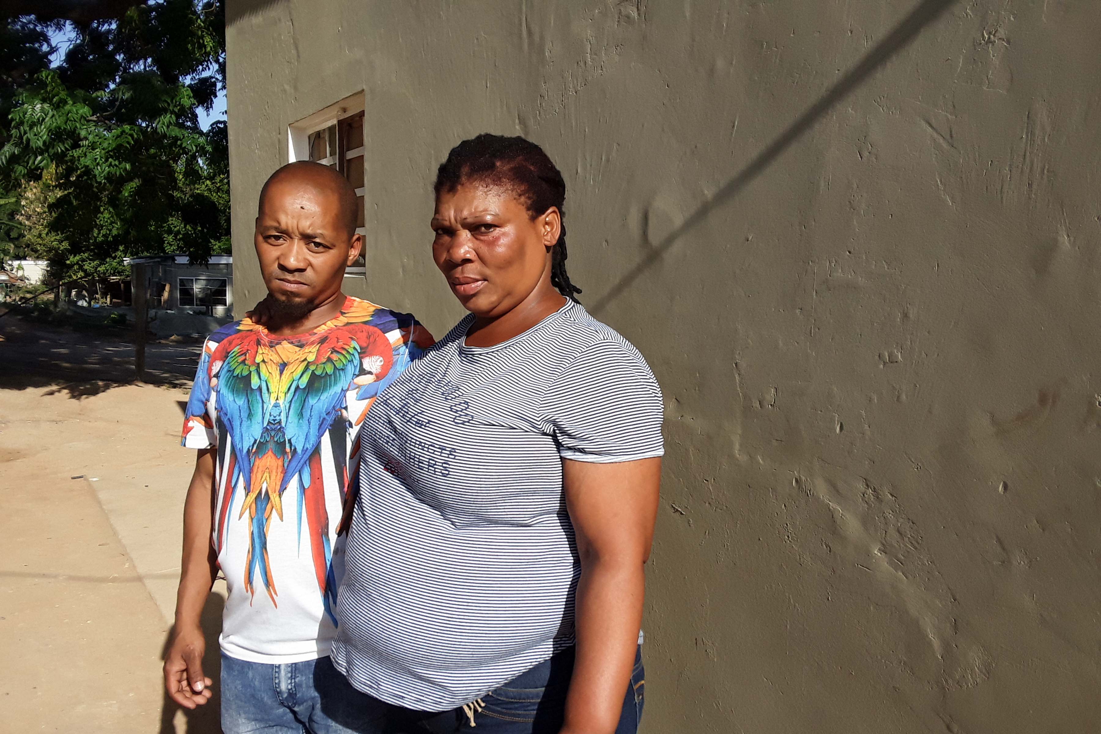 28 November 2019: Wayne Piedt and his partner Priscilla Dayi face eviction from this house, because Piedt was dismissed from his job. 