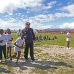 2 September 2016: Gary Kirsten in Khayelitsha, Cape Town, for the Sivile Primary School Cricket Ecosystem Handover. Sivile Primary was the fourth school in Khayelitsha to implement the system from the Gary Kirsten Foundation. (Photograph by Carl Fourie/Gallo Images)