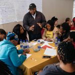 12 November 2019: Activists at the Water Crisis workshop held in East London to identify the region’s water problems and discuss ways to deal with them.