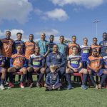 Undated: The Hout Bay United football club takes a holistic approach to its players, helping them find employment in the area and interacting with schools. (Photograph courtesy of Hout Bay United)