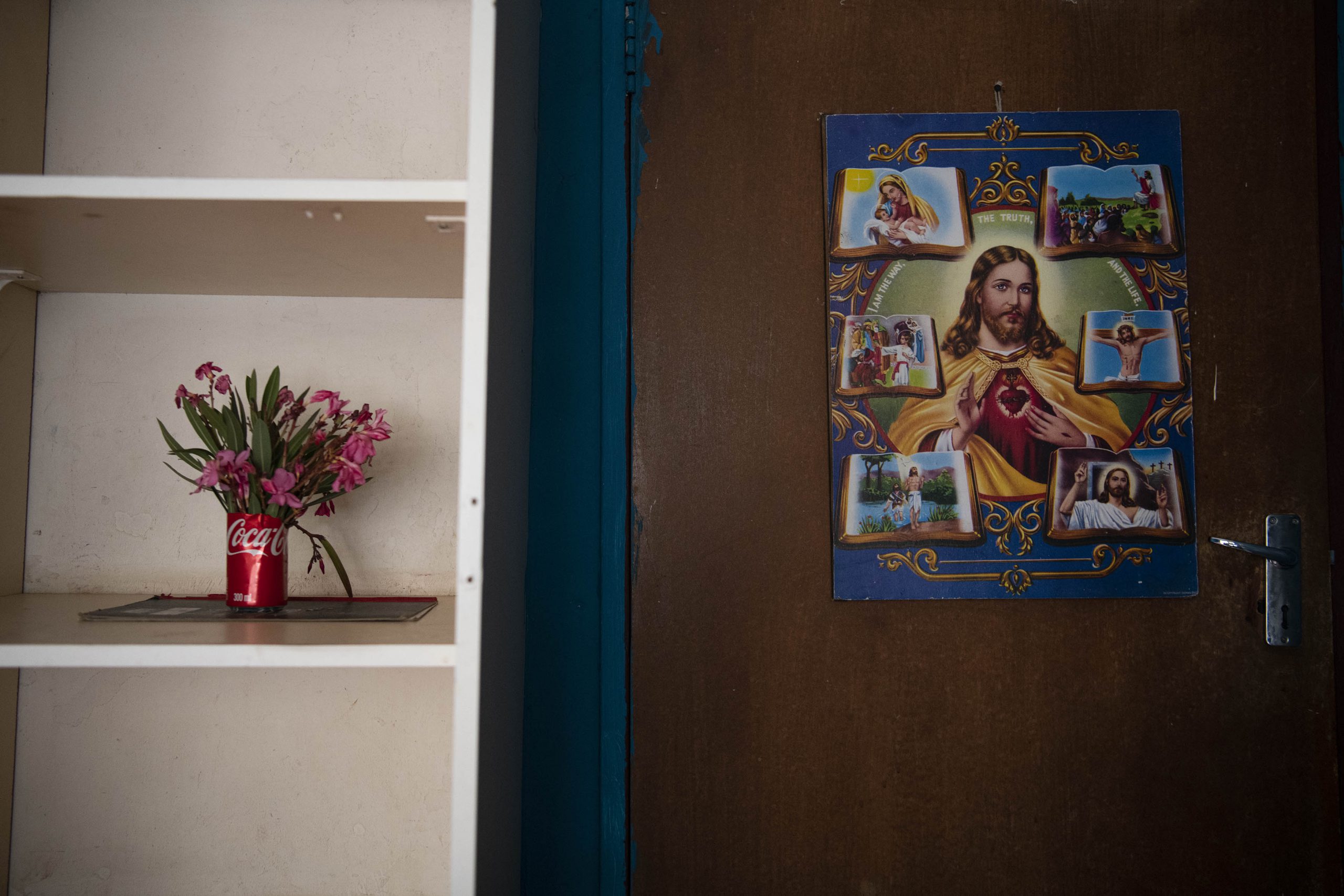 13 December 2019: Items left behind by a resident who left the shelter that morning.