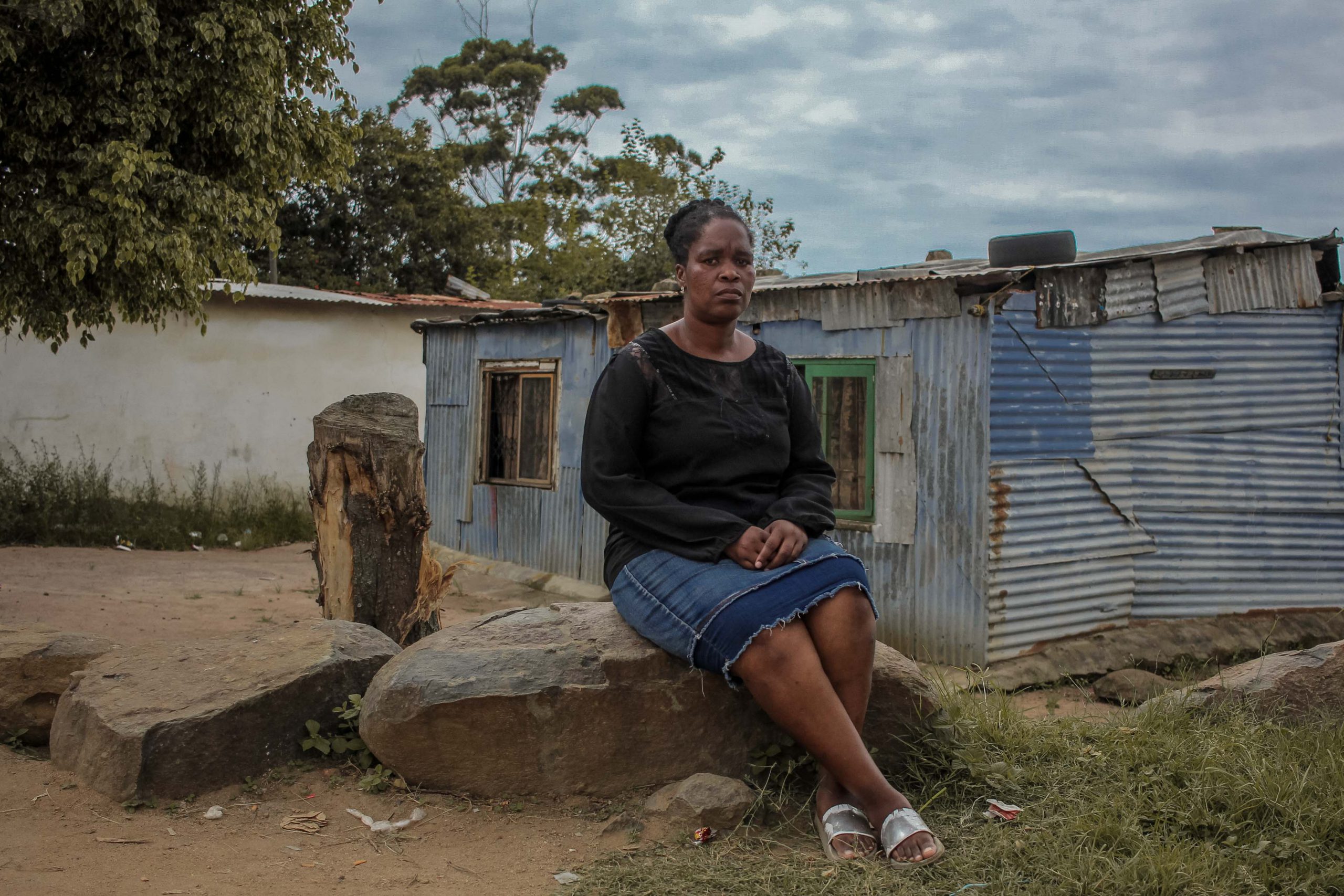 22 January 2020: Abahlali baseMjondolo chairperson Zanele Mtshali says there are a lot of women who live in Lindelani who do not have jobs or proper houses.