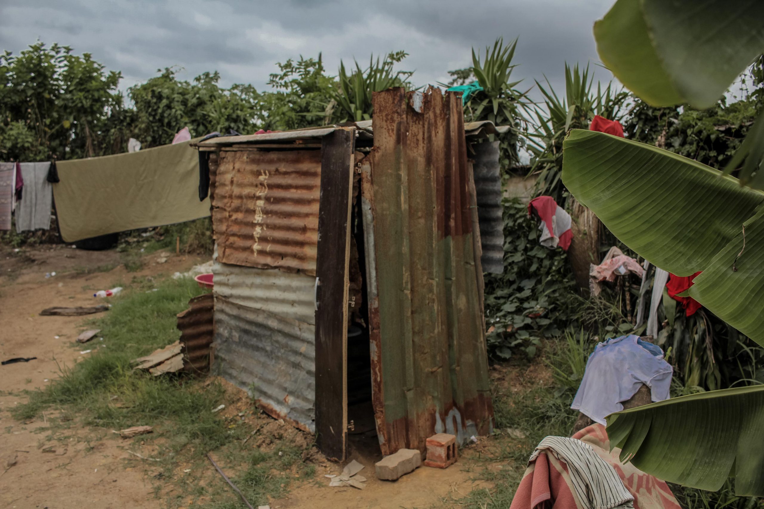 22 January 2020: Lindelani residents are still reliant on pit toilets. 