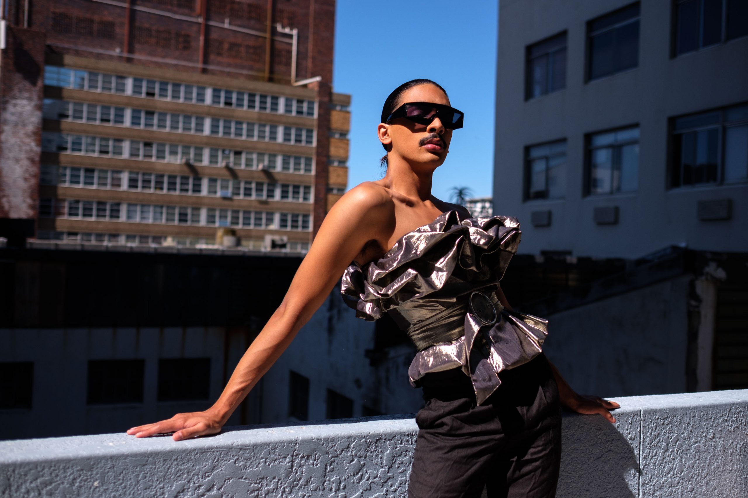 24 February 2020: Queer performance event Outskirts is the brainchild of Tazme Pillay, who is originally from Durban and hosts the event.