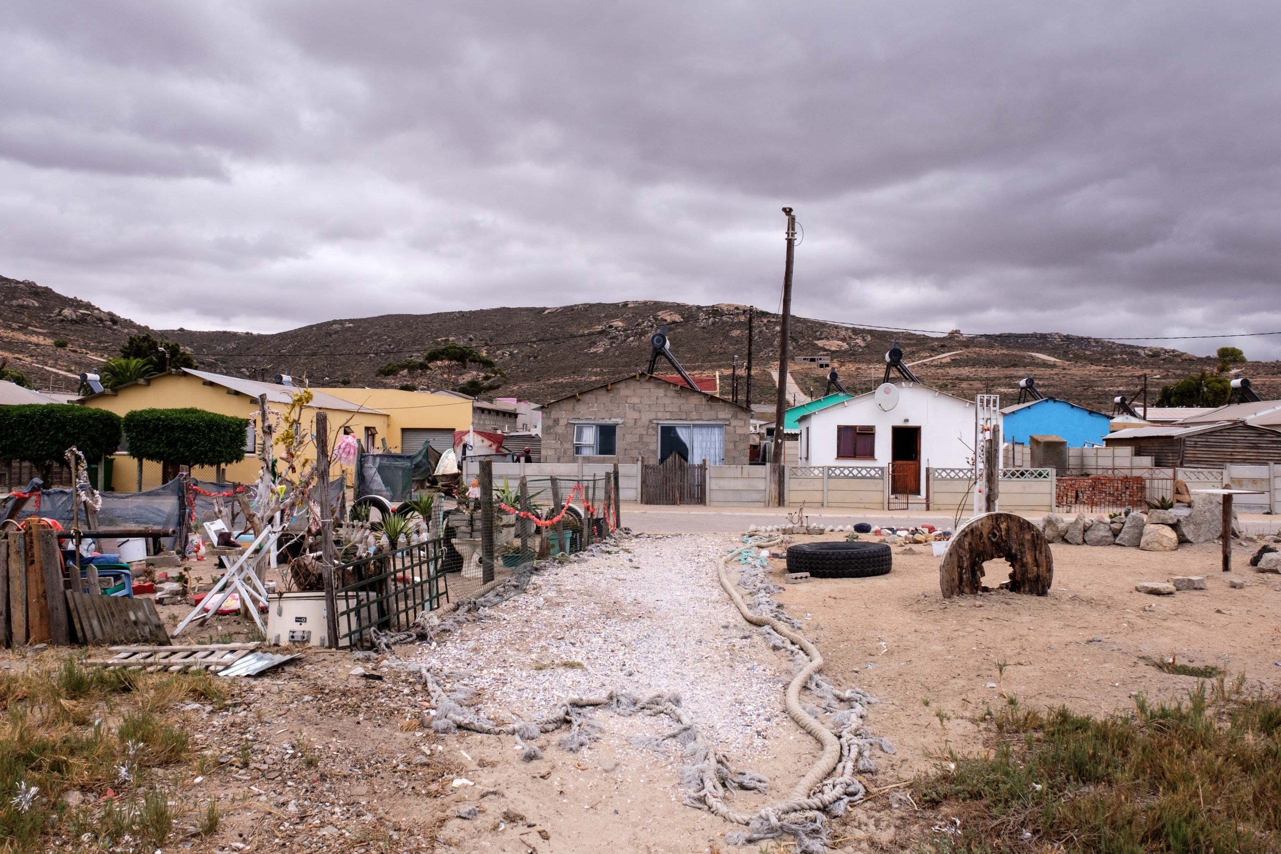 22 January 2020: A few of the houses in Steenberg’s Cove.