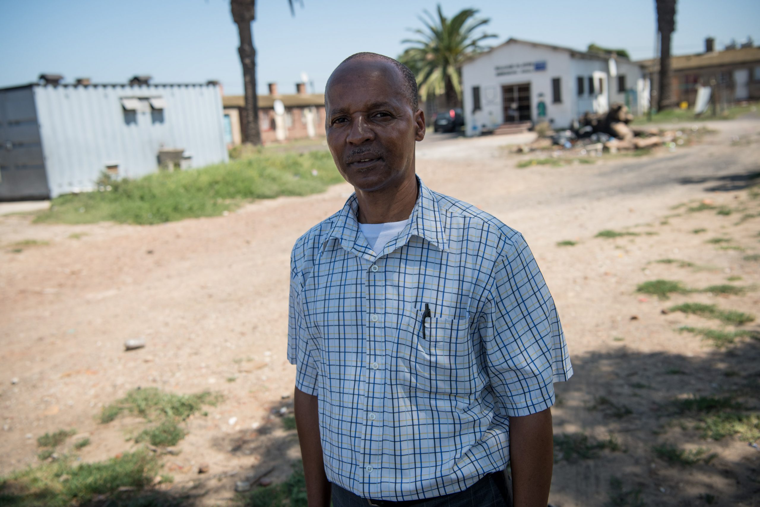 3 February 2020: Vuyani Dyantyi has been campaigning to get the homes fixed for years, despite no longer being the ANC ward councillor for the area. 