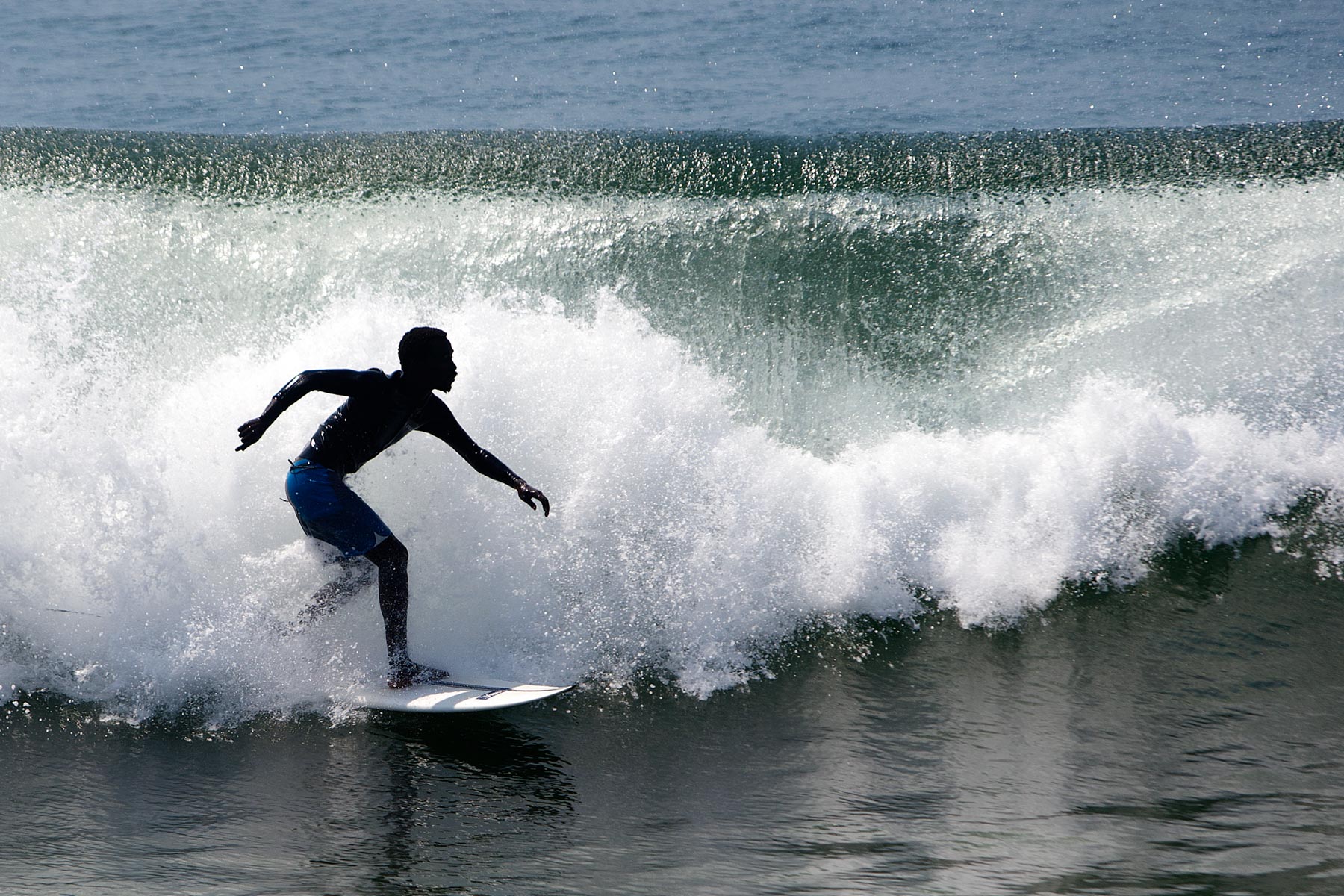 10 March 2020: Surfing has provided Avuyile Ndamase the opportunity to travel the world. 