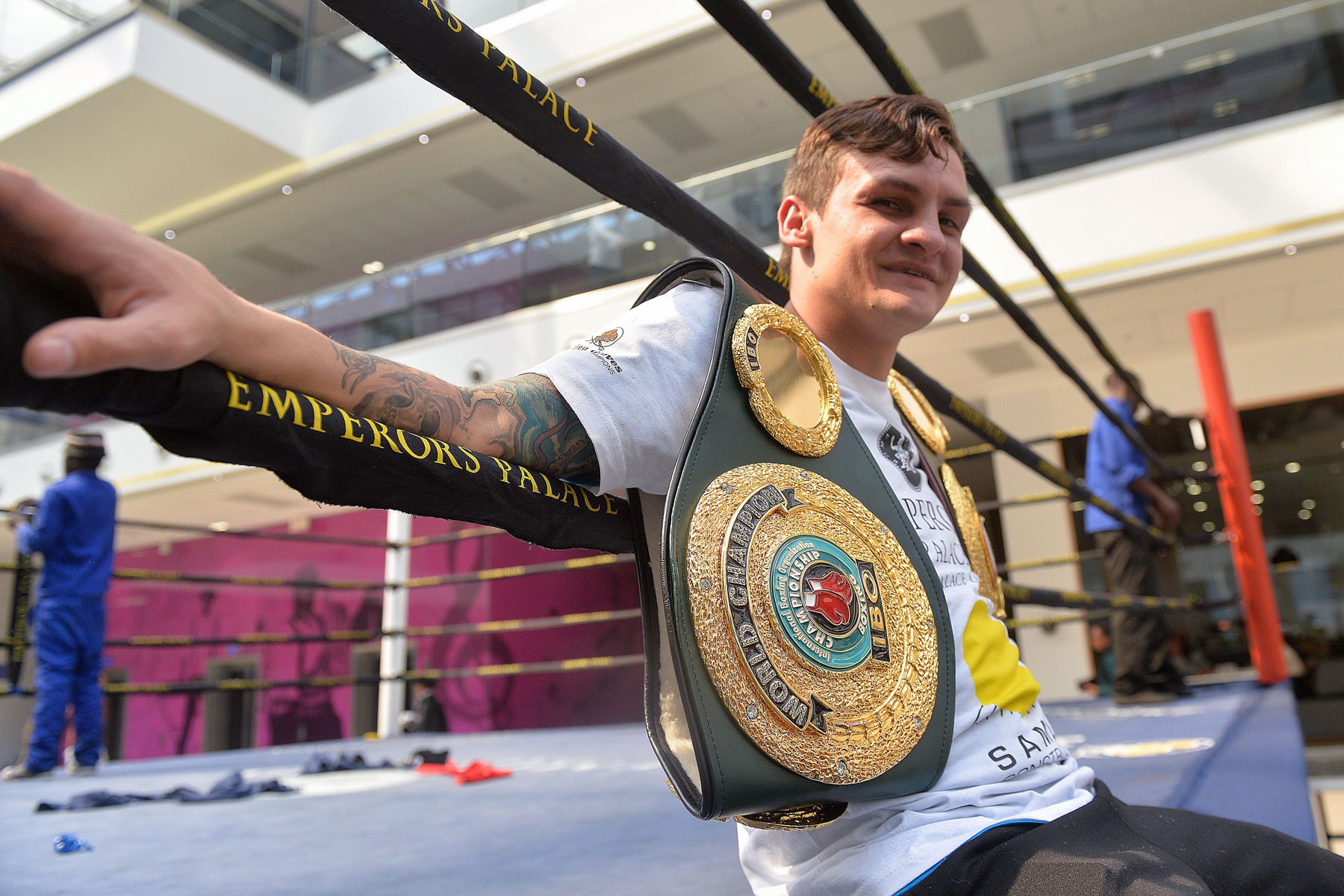 25 August 2016: Boxer Hector ‘Hekkie’ Budler had a fight set up for the end of March on which he was depending financially. His last fight was in December 2018. (Photograph by Lefty Shivambu/ Gallo Images)