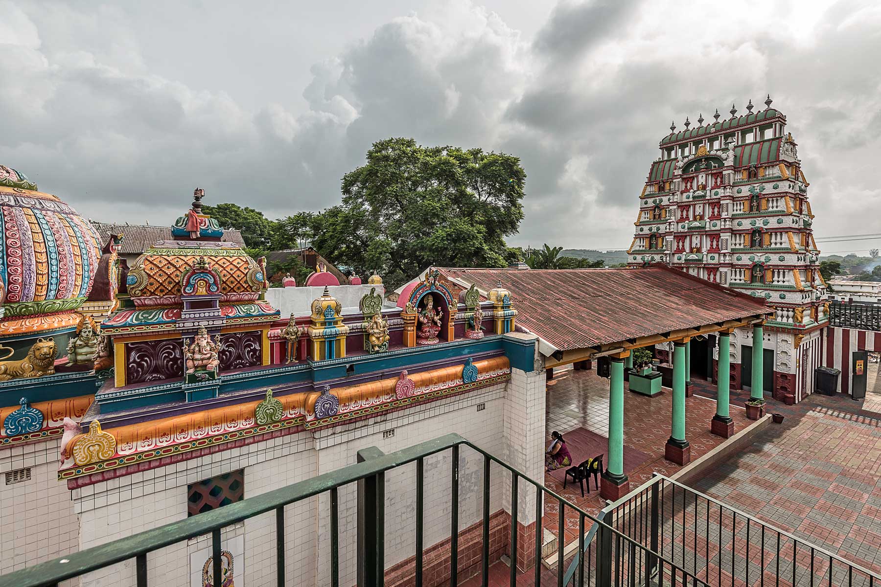 Undated: The temple is dedicated to the supreme being or Brahman in the form of the divine mother Mariamman (the rain goddess), also known as Shakthi, Devi, Durga, Kali or Parvathy.
