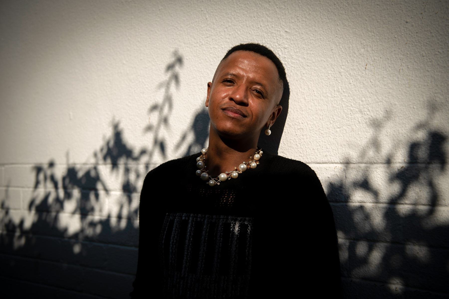 9 June 2020: Kgosi Motšoane refused to allow malicious hackers to play havoc with their online iteration of a social ball that usually takes place monthly in Johannesburg. (Photograph by Ihsaan Haffejee)