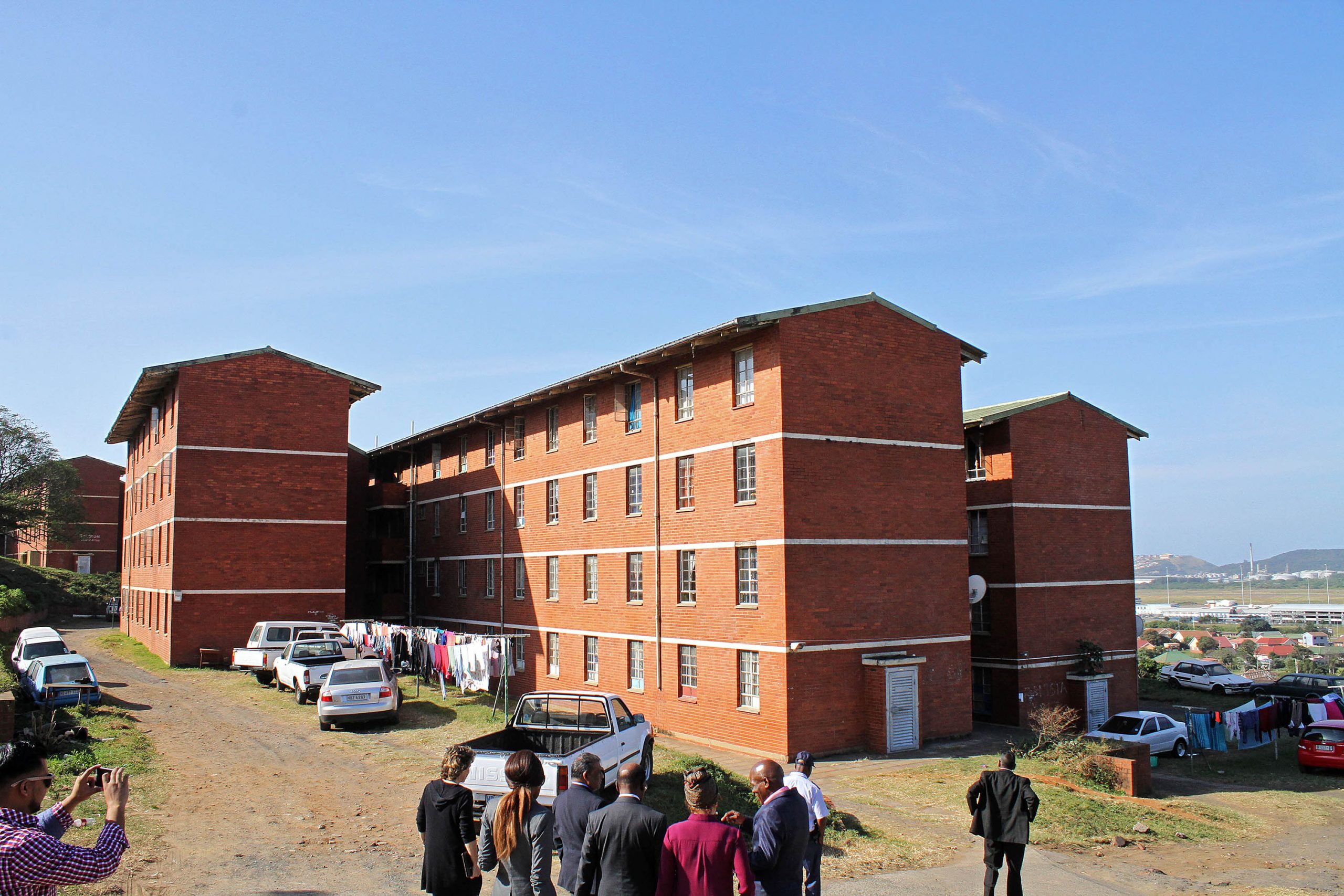 21 July 2017: The Moerane commission visits the Glebelands Hostel to gather evidence on political killings, after hearing more than 80 people had been killed but no one arrested. (Photograph by Siyanda Mayeza/ Gallo Images/ City Press)
