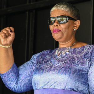 15 January 2020: Former eThekwini Mayor Zandile Gumede appears at the Durban Commercial Crimes Court on corruption charges. Despite that, she has been appointed to the KwaZulu-Natal Legislature. (Photograph by Gallo Images/ Darren Stewart)