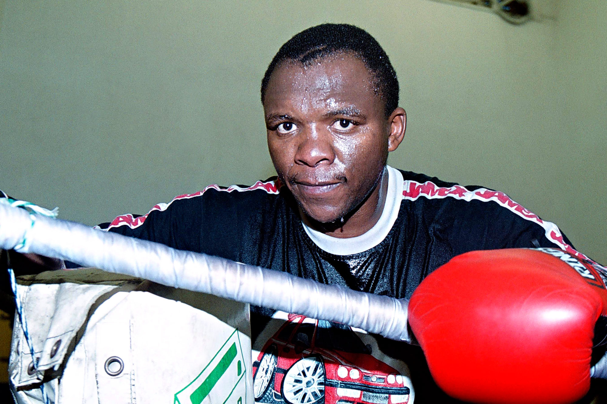 8 March 2006: South African middleweight boxing legend Dingaan "The Rose of Soweto" Thobela. (Photograph by Media24/ Gallo)